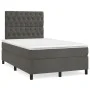 Box spring bed with dark gray velvet mattress 120x200 cm by vidaXL, Beds and slatted bases - Ref: Foro24-3143194, Price: 399,...