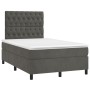 Boxspringbett mit dunkelgrauer Samtmatratze 120x200 cm von vidaXL, Betten und Lattenroste - Ref: Foro24-3143194, Preis: 415,4...