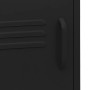 Mesita de noche acero negro 35x35x51 cm de vidaXL, Mesitas de noche - Ref: Foro24-336223, Precio: 84,07 €, Descuento: %