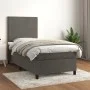 Box spring bed with dark gray velvet mattress 100x200 cm by vidaXL, Beds and slatted bases - Ref: Foro24-3142888, Price: 316,...