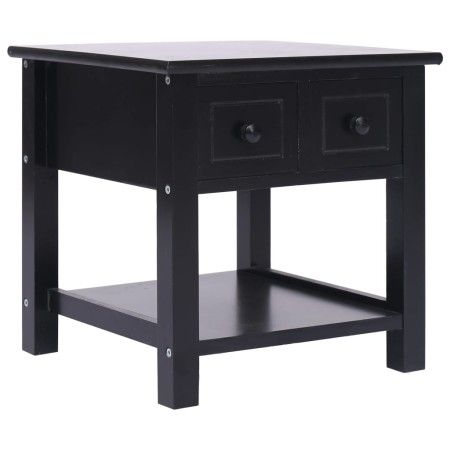Black Paulownia wood side table 40x40x40 cm by vidaXL, Side tables - Ref: Foro24-284071, Price: 39,75 €, Discount: %