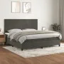 Boxspringbett mit dunkelgrauer Samtmatratze 200x200 cm von vidaXL, Betten und Lattenroste - Ref: Foro24-3142924, Preis: 572,5...