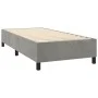Box spring bed with light gray velvet mattress 90x190 cm by vidaXL, Beds and slatted bases - Ref: Foro24-3143115, Price: 300,...