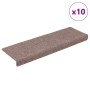 Felpudos autoadhesivos para escaleras, 10 unidades, 65 x 21 x 4