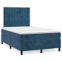 Boxspringbett mit dunkelblauer Samtmatratze 120x200 cm von vidaXL, Betten und Lattenroste - Ref: Foro24-3143137, Preis: 409,3...