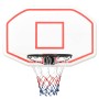 Tablero de baloncesto polietileno blanco 109x71x3 cm