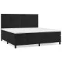 Boxspringbett mit schwarzer Samtmatratze 200x200 cm von vidaXL, Betten und Lattenroste - Ref: Foro24-3143165, Preis: 623,92 €...
