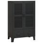 Black metal industrial storage trunk 70x40x115 cm by vidaXL, Storage trunks - Ref: Foro24-339621, Price: 238,52 €, Discount: %