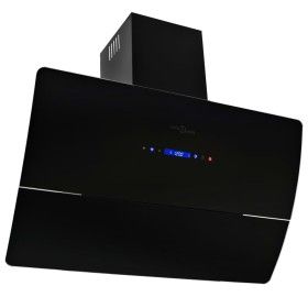 Schwarze Wand-Dunstabzugshaube aus Edelstahl 756 m³/h 90 cm von vidaXL, Extraktoren - Ref: Foro24-50705, Preis: 333,29 €, Rab...