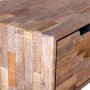 Mesa consola con 3 cajones de madera de teca reciclada de vidaXL, Mesas auxiliares - Ref: Foro24-241709, Precio: 115,82 €, De...