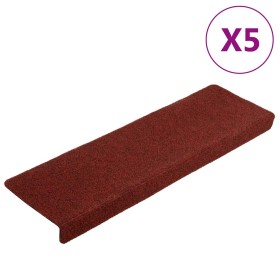 Felpudos autoadhesivos para escaleras, 5 unidades, 65 x 21 x 4