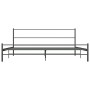 Estructura de cama de metal gris 180x200 cm de vidaXL, Camas y somieres - Ref: Foro24-284684, Precio: 108,56 €, Descuento: %