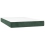 Boxspringbett mit dunkelgrüner Samtmatratze 120x200 cm von vidaXL, Betten und Lattenroste - Ref: Foro24-3143196, Preis: 487,7...