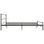 Estructura de cama de metal gris 180x200 cm de vidaXL, Camas y somieres - Ref: Foro24-284684, Precio: 108,56 €, Descuento: %