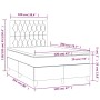Boxspringbett mit dunkelgrüner Samtmatratze 120x200 cm von vidaXL, Betten und Lattenroste - Ref: Foro24-3143196, Preis: 487,7...