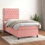 Boxspringbett mit rosa Samtmatratze 90x190 cm von vidaXL, Betten und Lattenroste - Ref: Foro24-3143180, Preis: 341,21 €, Raba...