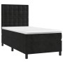Box spring bed with black velvet mattress 80x200 cm by vidaXL, Beds and slatted bases - Ref: Foro24-3143231, Price: 306,53 €,...