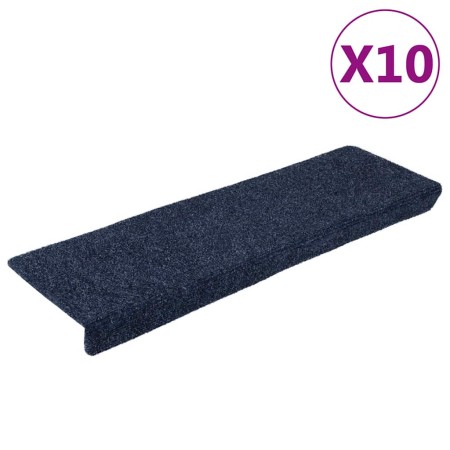 Felpudos autoadhesivos para escaleras, 10 unidades, 65 x 21 x 4