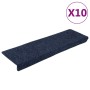 Felpudos autoadhesivos para escaleras, 10 unidades, 65 x 21 x 4