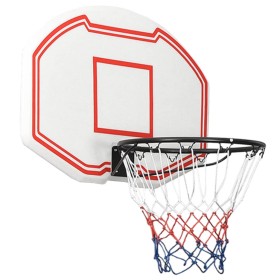 Tablero de baloncesto polietileno blanco 90x60x2 cm