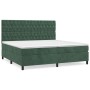Boxspringbett mit dunkelgrüner Samtmatratze 200x200 cm von vidaXL, Betten und Lattenroste - Ref: Foro24-3143226, Preis: 736,5...