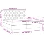 Boxspringbett mit dunkelgrüner Samtmatratze 200x200 cm von vidaXL, Betten und Lattenroste - Ref: Foro24-3143226, Preis: 736,5...