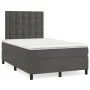 Box spring bed with dark gray velvet mattress 120x200 cm by vidaXL, Beds and slatted bases - Ref: Foro24-3143254, Price: 379,...