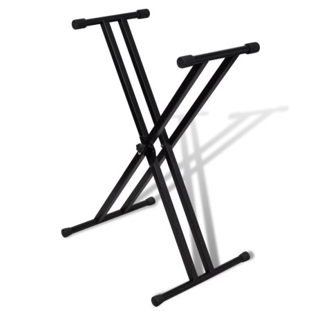 Verstellbarer, zusammenklappbarer Musik-Keyboardständer mit X-Rahmen von vidaXL, Notenständer - Ref: Foro24-70030, Preis: 38,...