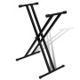 Verstellbarer, zusammenklappbarer Musik-Keyboardständer mit X-Rahmen von vidaXL, Notenständer - Ref: Foro24-70030, Preis: 38,...