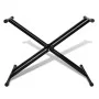 Ajustable Soporte Doblado De Teclado Musical Marco-X de vidaXL, Atriles para partituras - Ref: Foro24-70030, Precio: 38,07 €,...