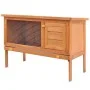 Kleintierhaus, Stall, Käfig, 1 Etage, Holz von vidaXL, Käfige und Lebensräume für Kleintiere - Ref: Foro24-170157, Preis: 80,...