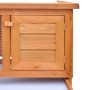Kleintierhaus, Stall, Käfig, 1 Etage, Holz von vidaXL, Käfige und Lebensräume für Kleintiere - Ref: Foro24-170157, Preis: 68,...