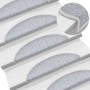 Felpudos para escaleras (10 unidades, 56 x 17 x 3 cm, gris