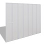 Shower screen with 7 folding panels and towel rail by vidaXL, shower doors - Ref: Foro24-140786, Price: 206,09 €, Discount: %