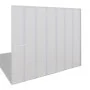 Shower screen with 7 folding panels and towel rail by vidaXL, shower doors - Ref: Foro24-140786, Price: 210,81 €, Discount: %