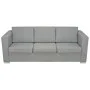 3-Sitzer-Sofa aus hellgrauem Stoff von vidaXL, Sofas - Ref: Foro24-243581, Preis: 364,22 €, Rabatt: %