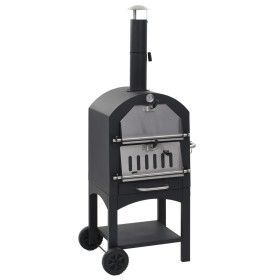 Fireclay Charcoal Outdoor Pizza Oven by vidaXL, Pizza making devices - Ref: Foro24-44279, Price: 235,09 €, Discount: %