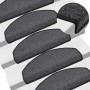 Felpudos para escaleras 10 unidades 65x24x4 cm antracita