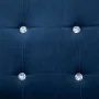Two seater sofa with chrome armrests and blue velvet by vidaXL, Sofas - Ref: Foro24-282166, Price: 170,53 €, Discount: %