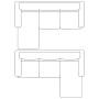 3-Sitzer-Sofagarnitur aus weißem Kunstleder von vidaXL, Sofas - Ref: Foro24-241980, Preis: 430,32 €, Rabatt: %