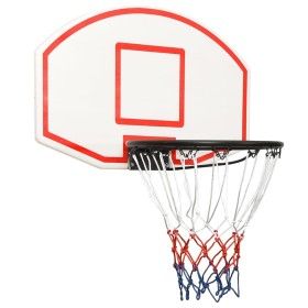 Weißes Basketball-Rückbrett aus Polyethylen, 71 x 45 x 2 cm von vidaXL, Basketball-Rückbretter - Ref: Foro24-93664, Preis: 58...