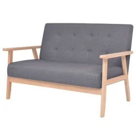 2-Sitzer-Sofa dunkelgrauer Stoff von vidaXL, Sofas - Ref: Foro24-244652, Preis: 201,86 €, Rabatt: %