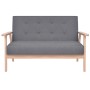 2-Sitzer-Sofa dunkelgrauer Stoff von vidaXL, Sofas - Ref: Foro24-244652, Preis: 205,35 €, Rabatt: %