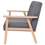 2-Sitzer-Sofa dunkelgrauer Stoff von vidaXL, Sofas - Ref: Foro24-244652, Preis: 205,35 €, Rabatt: %