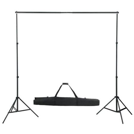Telescopic background support system 155-300 cm by vidaXL, studio montages - Ref: Foro24-190001, Price: 40,78 €, Discount: %