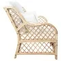 Two-seater rattan sofa by vidaXL, Sofas - Ref: Foro24-325472, Price: 366,42 €, Discount: %