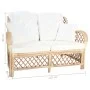 Two-seater rattan sofa by vidaXL, Sofas - Ref: Foro24-325472, Price: 366,42 €, Discount: %