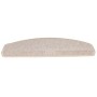 Felpudos para escaleras 10 unidades 65x24x4 cm gris topo