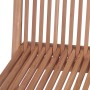 Klappbare Gartenstühle 4 Einheiten aus massivem Teakholz von vidaXL, Gartenstühle - Ref: Foro24-43040, Preis: 232,43 €, Rabat...