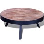 Round coffee table made of recycled teak wood by vidaXL, Coffee table - Ref: Foro24-241714, Price: 143,57 €, Discount: %
